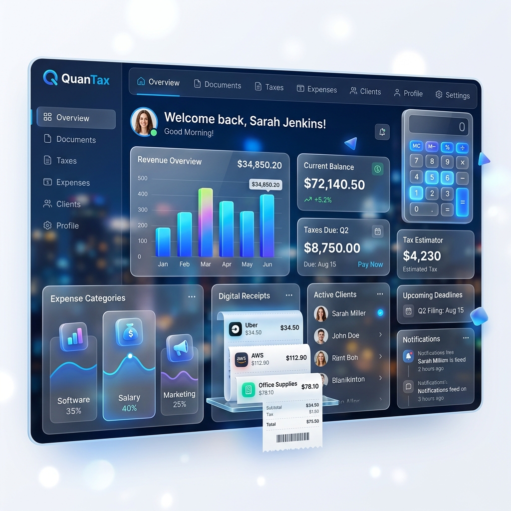 QuanTax Dashboard